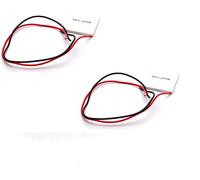 DollaTek 2pcs TEC1-12704 40x40MM Refrigerador termoeléctrico Placa de refrigeración Peltier