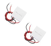 DollaTek 2pcs TEC1-12712 40x40MM Refrigerador termoeléctrico Placa de refrigeración Peltier