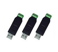 DollaTek 3Pcs USB 2.0 a RS485 Serial Converter Adapter CP2104 SN75176 protección Doble Fuse + TVS Estable Que FT232