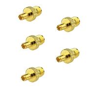 DollaTek 5 Unidades TS9 Adaptador TS-9 Macho a SMA Hembra para Antena 5G 4G LTE HSDPA Huawei 2G 3G