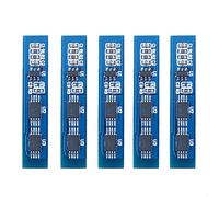 DollaTek 5 unids 2S 7.4V 8.4V 2A 18650 batería de litio Junta de protección contra sobrecarga y sobredescarga