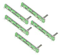 DollaTek 5Pcs 75MM B103 Potenciómetro Deslizante de 10K Ohm Potenciómetro electrónico Lineal Doble 10K