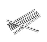 DollaTek 5Pcs 8mm Diámetro Longitud de la Barra 100mm Cilindro de Acero Carril Lineal Eje Lineal Eje óptico