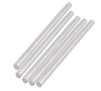 DollaTek 5Pcs 8mm Diámetro Longitud de la Barra 200mm Cilindro de Acero Carril Lineal Eje Lineal Eje óptico