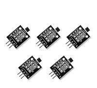 DollaTek 5Pcs Efecto Hall KY-003 Módulo Sensor Magnético DC 5V para Arduino PIC AVR Smart Cars