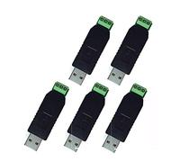 DollaTek 5Pcs USB 2.0 a RS485 Serial Converter Adapter CP2104 SN75176 protección Doble Fuse + TVS Estable Que FT232