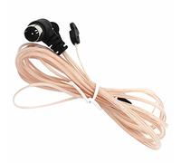 DollaTek Adaptador de antena de radio FM macho a F macho con cable de extensión de 2 m para radio Onkyo Sherwood Marantz Pioneer Oenon