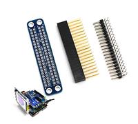 DollaTek Adaptador GPIO Doble sin ensamblar para Raspberry Pi 3 Modelo B, 2 Modelo B, A +, B +, Transferencia Cero GPIO al Frente