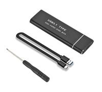 DollaTek Adaptador SATA M.2 USB 3.0 a SSD NGFF. Carcasa Externa SATA III. 2280, 2260, 2242, 2230. Caddy SATA3 NGFF de Clave B, UASP de 6 Gbps para Windows 10/8/7/VISTA/XP/Linux/Mac OS