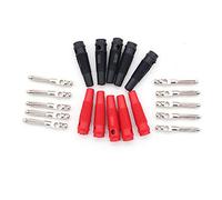 DollaTek Banana Plugs 10pcs 20A Banana Connectors Altavoces Conectores 4mm Conector Fundas Banana Plugs Test Prob Binding Post Connector