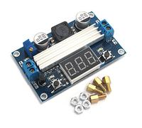 DollaTek Boost Ajustable LTC1871 3~35V a 35V 3.5~5/12V de Corriente Continua Fuentes módulo convertidor de Voltaje de alimentación con un voltímetro Digital