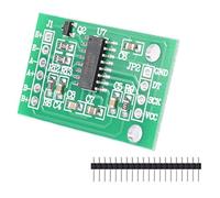 DollaTek Con un Peso de AD del módulo del Sensor de Doble Canal de 24 bits A/D Conversión HX711 Blindaje