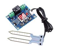 DollaTek Controlador de Humedad del Sensor de Humedad del Suelo 12V con módulo de Sistema de riego automático con Pantalla Digital