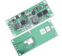 DollaTek DC UPS 5V-12V a 12V 1A módulo de carga ininterrumpida 18650 batería de litio Boost Step Up fuente de alimentación convertidor de voltaje