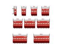 DollaTek Doble Fila Dip Interruptor Surtido Kit 1 2 3 4 5 6 7 8 9 Posiciones