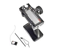 DollaTek FS-GT3B 3CH RC System 2.4G Transmisor de Control de Radio con Receptor FS-GR3E para RC Car Boat