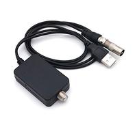 DollaTek HDTV Interior HD Antena de TV Digital Amplificador de señal Receptor de Suelo Amplificador de antena de TV ATSC - Negro