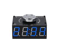 DollaTek HIFI 50W*2 estéreo Bluetooth amplificador de potencia digital módulo de tablero con reloj de sincronización WIFI