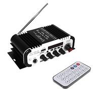 DollaTek Kentiger HY-V11 2CH Hi-Fi Bluetooth Car Audio Amplificador FM Estéreo Reproductor de Radio Soporte USB DVD Entrada de MP3 para Motocicleta de automóvil