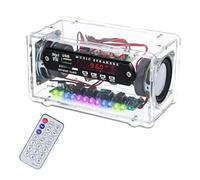 DollaTek Kit de Soldadura Electrónica DIY Kit de Altavoz de Radio FM y Bluetooth Proyecto de Reproductor de Música con Control Remoto