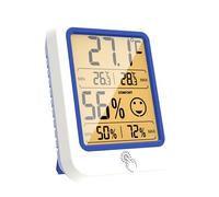 DollaTek LCD Electrónico Digital Temperatura Medidor de Humedad Medidor Termómetro Higrómetro Retroiluminación Inicio Estación Meteorológica Interior