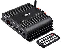 DollaTek LEPY LP-168 Plus Bluetooth 2.1 Canal IR 2X 45W 1x 68W Hi-Fi Digital Estéreo Bajo Audio USB MP3 MP4 DVD Car Amplificador LED Luz