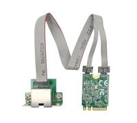 DollaTek M.2 EA Key Tarjeta Gigabit Lan Ethernet Adaptador de Red Multi-Gigabit de Puerto único 2.5G