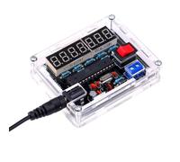 DollaTek Medidor de Frecuencia de 0,45Hz a 10MHz con Cáscara Resolución de 7 Bits Kit de Producción DIY para Mediciones de Frecuencia