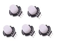 DollaTek Módulo de detector de movimiento mini SR602 PIR piroeléctrico por infrarrojos PIR, interruptor de sensor para Arduino DIY con lente