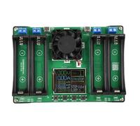 DollaTek Pantalla Digital Capacidad de la batería Probador de Resistencia Interna 18650 Módulo Detector de energía de batería de Litio 4 Canales