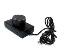 DollaTek Perilla de Control de Volumen USB, ajustador del Controlador de Volumen de Audio de la computadora con función de Silencio de una tecla Compatible con Win7 / 8/10 / XP/Mac/Vista Android