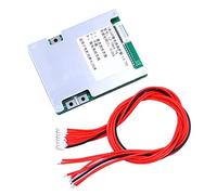 DollaTek Placa de protección de iones de litio 7S 24V, 25A 500W, placa de protección de batería de litio BMS PCB con equilibrio