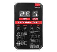 DollaTek Tarjeta de programación ESC Caja de tarjeta de programa LED ESC Compatible con Surpass Hobby Rocket Brushless ESC 25A 35A 45A 60A 80A 120A 150A