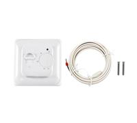 DollaTek Termostatos no programables para el hogar Calefacción eléctrica Termostato manual Aparato debajo del piso Sensor de piso 230 V-240 V CA 16 A 4 cables