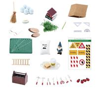 Dolls Doll House Construction Parts | GNOME Fairy Garden Decor Accessories | Doll House Construction Materials For Flower Pot Planter Art Projects Adults Girls Boys Doll House Construction Parts | Gnome