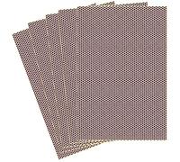 Dolltobe 5 hojas de papel Match Strike, color rojo marrón, fácil de usar, 11.8 x 7.9 pulgadas, rectangular, cortable, autoadhesivo, tira adhesiva para soporte de fósforos