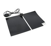 Dolltobe Almohadilla térmica de reptiles para terrario, alfombrilla de calentamiento ajustable para lagarto, tortuga y geco, cama térmica de plástico para días fríos, adecuada para varios hábitats de