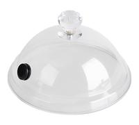 Dolltobe Cubierta transparente de policarbonato para humo, cúpula redonda para alimentos, infusor de cocina molecular, 18 x 18 x 7 cm, cubierta de humo de cóctel para whisky, camarero, bebidas, platos