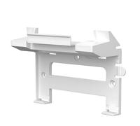 Dolltobe Kit de montaje en pared para enrutador Starlink Gen 3, soporte 2 en 1 con gestión de cables, ahorro de espacio, fácil instalación, 17,07 x 13,61 cm