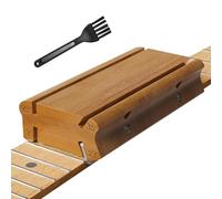 Dolltobe Lima de coronación de trastes 4 en 1 para guitarra, multiángulo de 3/23/35/90 grados, herramienta de aderezo de trastes de madera para dar forma y desbarbar