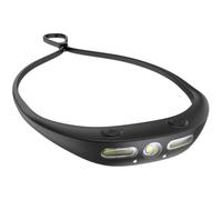 Dolltobe Linterna frontal, 160 lúmenes de silicona recargable con Xpg+Cob, 5 modos, sensor de onda, faro para exteriores, pesca, camping