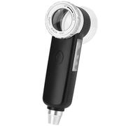 Dolltobe Lupa de joyería, joyero portátil para reparación de relojes, gemas, sellos, lupa de joyería 30X con diodo emisor de luz y enfoque ajustable, lupa de mano recargable por USB