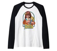 Dolly Has an Accident Retro Vintage Funny Adult Humor Camiseta Manga Raglan