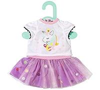 Dolly Moda 870563 Blusa de Unicornio y Tutú 36cm - Para niños a partir de 12 meses - Fácil para manos pequeñas - Promueve la empatía y las habilidades sociales - Incluye conjunto