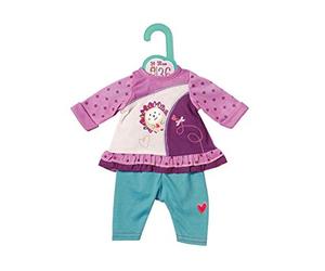 Dolly Moda Vestido de Verano y Leggings 30cm - A Partir de 3 años - Fácil para Manos pequeñas - Fomenta la empatía y Las Habilidades sociales - Incluye 1 Vestido y un par de Leggings
