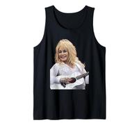 Dolly Parton Cantante Americana En Vivo con Guitarra 2014 Camiseta sin Mangas