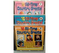 Dolly Parton,Frankie Laine,Carl Belew,Willie Nelson,Maxime Brown,Charlie Louvin,David Houston,Barbra Mandrell,Kenny Rogers, Donna Fargo - 16 All-Time Country Greats 5+6+7(3CD´s)(1989(AllTime Music)