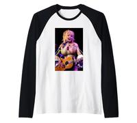 Dolly Parton Live 9 A 5 Cantante Glasgow 2002 Camiseta Manga Raglan