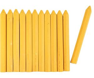 Dolmar 988050690 295360 - Tiza rectangular/amarillo 1 = 12 unidades