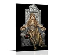 DOLNJUH Ayumi Hamasaki Amazing Singer Wonderful Music Album Cover Póster Lienzo Arte de Pared Pintura Decorativa Dormitorio Póster 08 x 12 pulgadas (20 x 30 cm) estilo marco